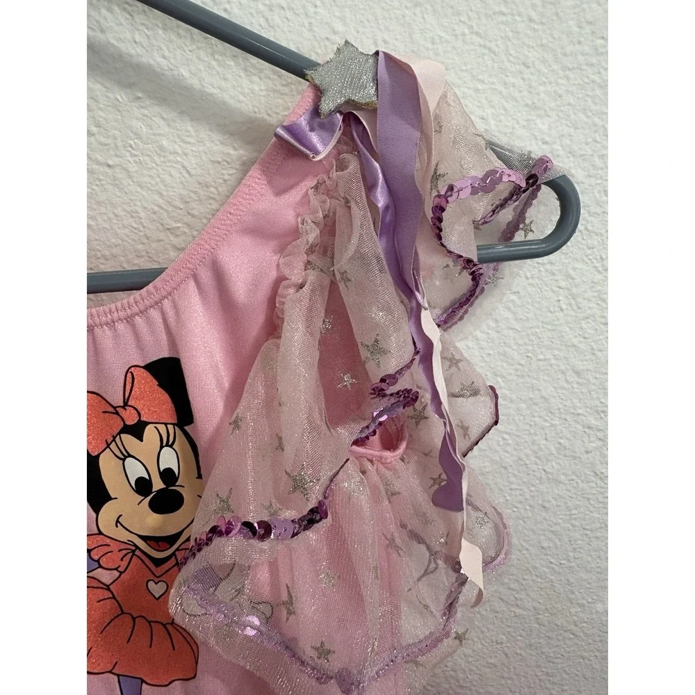 Vintage 90s Disney Kids Minnie Mouse Ballet Tutu Costume‎ Pink Dance Rare HTF
